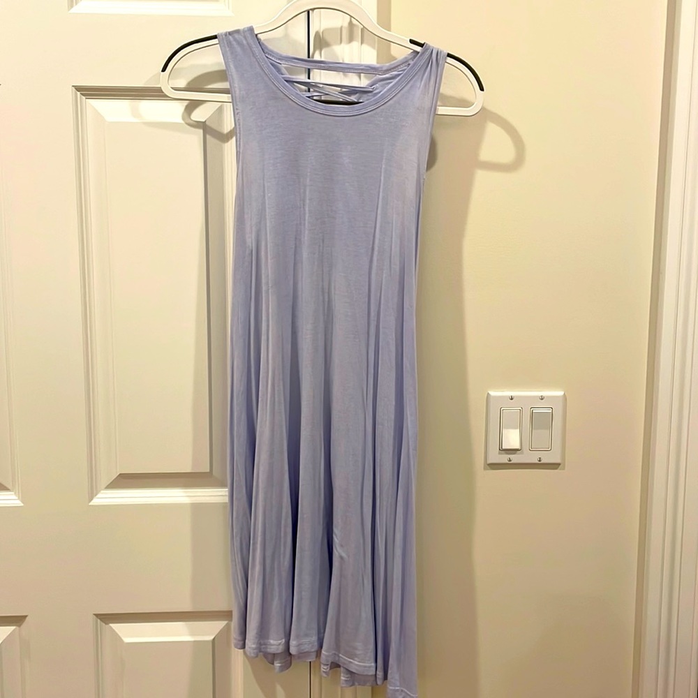 Light blue sundress